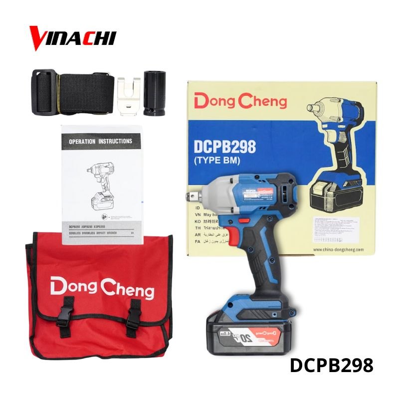 Máy bắt ốc dùng pin Dongcheng DCPB298 - 1 pin