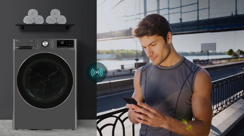 Máy sấy bơm nhiệt LG 10.5 kg DVHP50B