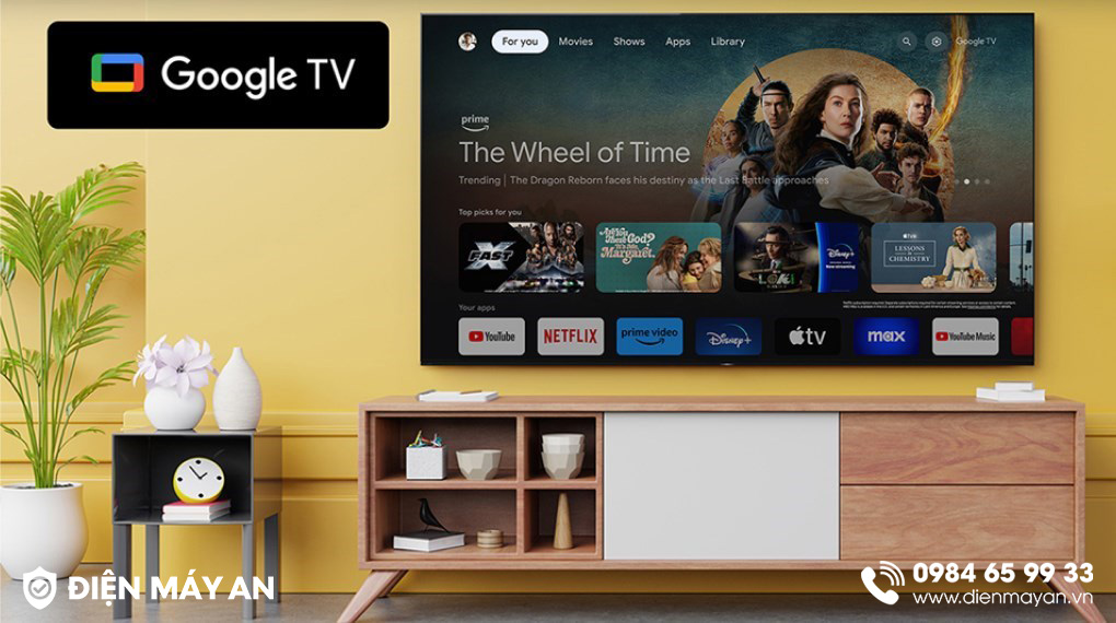 Google Tivi Sony 4K 85 Inch K-85S30