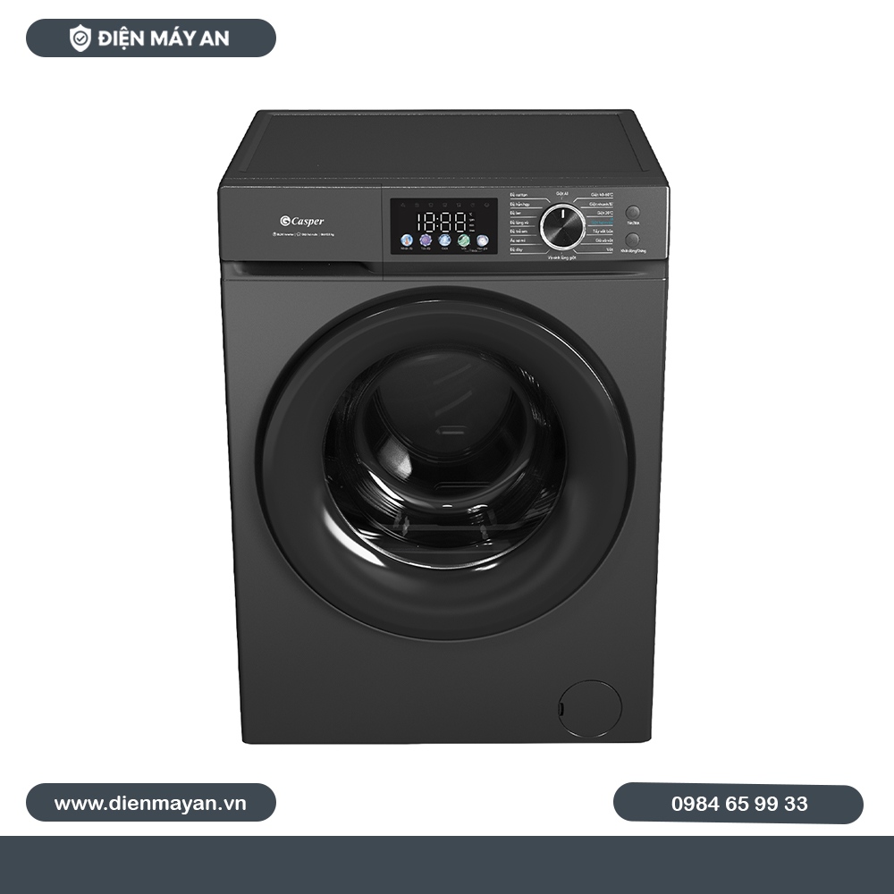 Máy Giặt Casper Inverter ProWash 9.5 Kg WF-D95VGR1 - Mới 2025