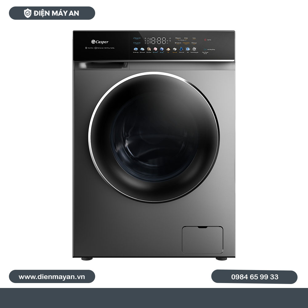 Máy Giặt Sấy Casper Inverter Prime Wash&Dry Giặt 11.5 Kg - Sấy 8 Kg WF-P115VGT11