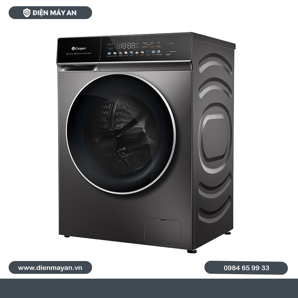 Máy Giặt Sấy Casper Inverter Prime Wash&Dry Giặt 11.5 Kg - Sấy 8 Kg WF-P115VGT11