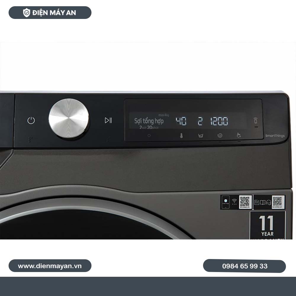 Máy Giặt Samsung AI Inverter 10kg WW10T634DLX/SV, Giá Tốt, Có Trả Góp