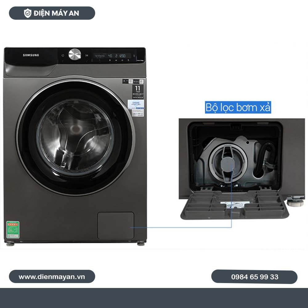 Máy Giặt Samsung AI Inverter 10kg WW10T634DLX/SV, Giá Tốt, Có Trả Góp