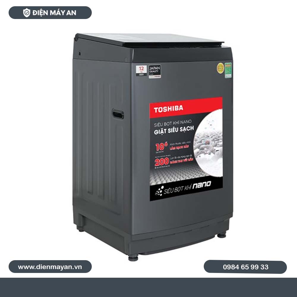 Máy Giặt Toshiba Inverter 12 Kg AW-DUK1300KV (MK), Giá Tốt, Có Trả Góp