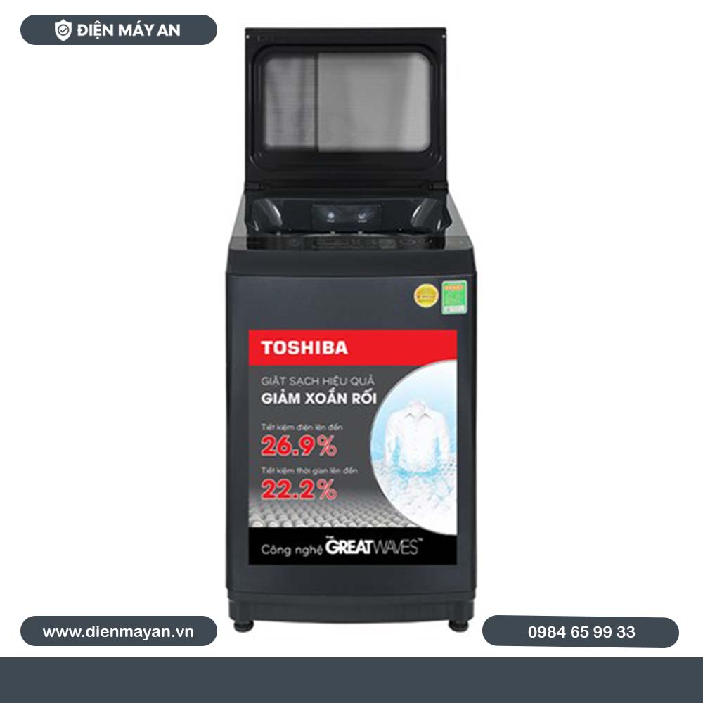 Máy Giặt Toshiba Inverter 10 Kg AW-DM1100PV(KK), Giá Tốt, Có Trả Góp