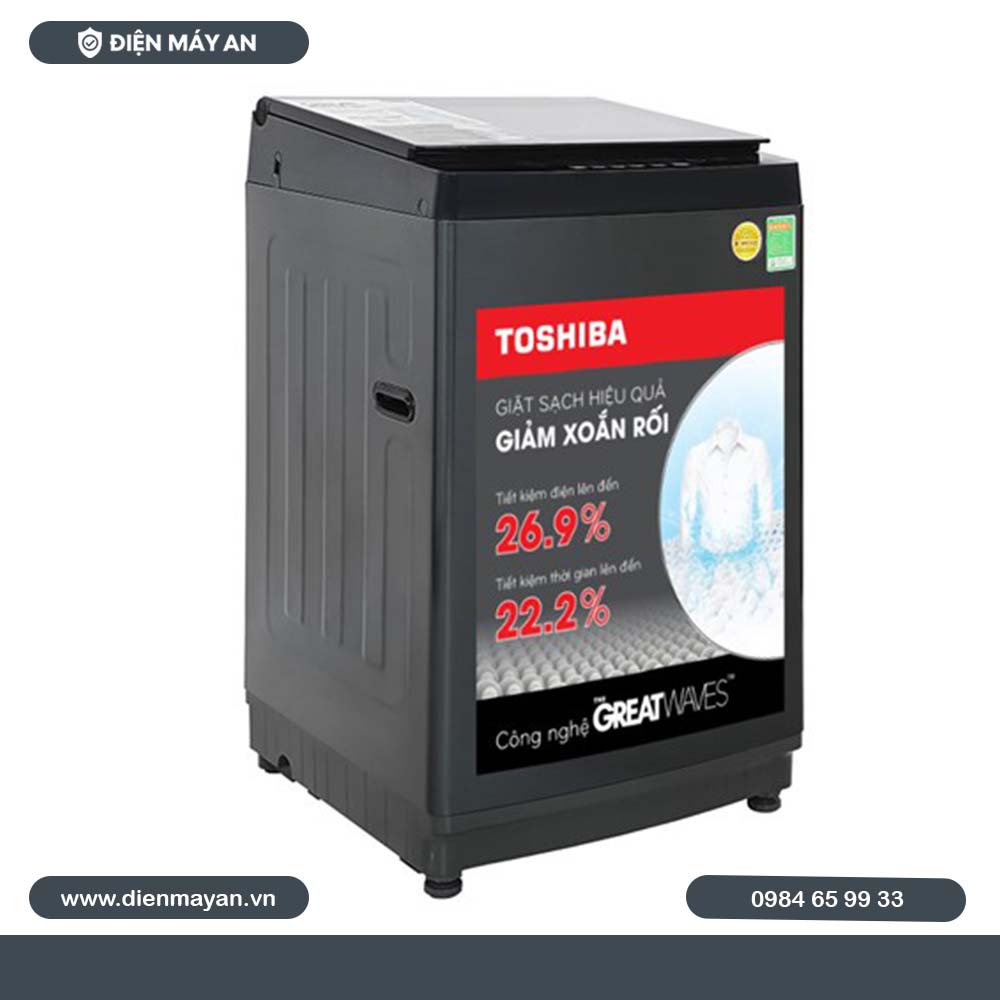 Máy Giặt Toshiba Inverter 10 Kg AW-DM1100PV(KK), Giá Tốt, Có Trả Góp