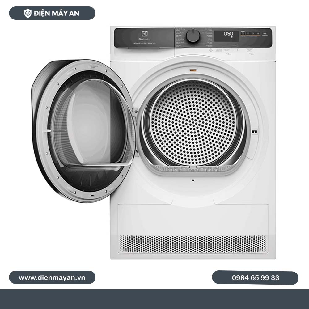 Máy Sấy Bơm Nhiệt Electrolux UltimateCare 8 Kg EDH803J5WC - Giá Tốt