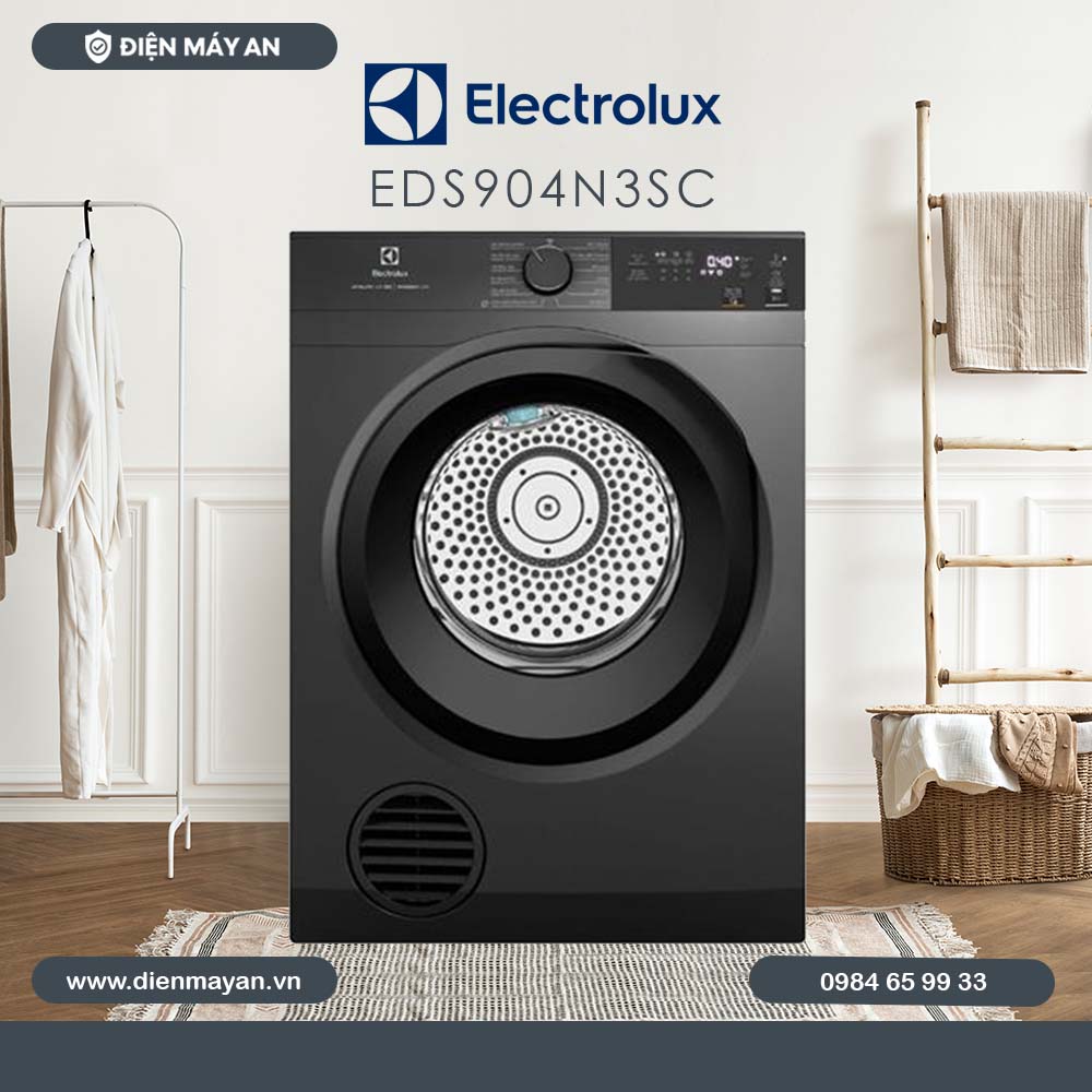 Máy Sấy Thông Hơi Electrolux UltimateCare 9 Kg EDS904N3SC - Giá Tốt