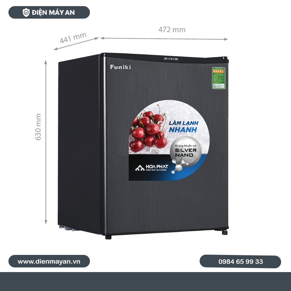 Tủ Lạnh Funiki Mini 70 Lít FR-71DSU, Giá Tốt, Có Trả Góp