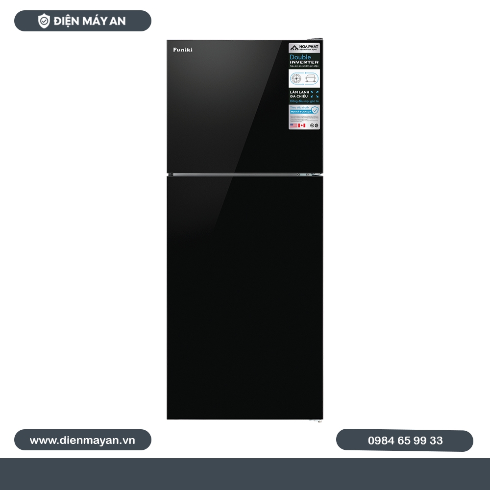 Tủ Lạnh Funiki Cánh Kính Inverter 286 Lít HR T8286GB - Giá Tốt