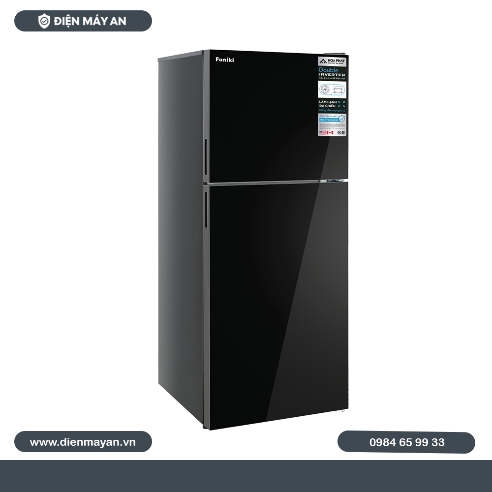 Tủ Lạnh Funiki Cánh Kính Inverter 286 Lít HR T8286GB - Giá Tốt