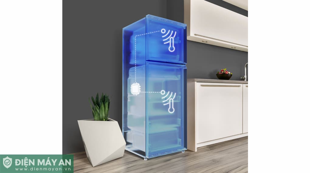 Tủ Lạnh Hitachi Inverter 409 Lít HRTN6443SGBKVN 