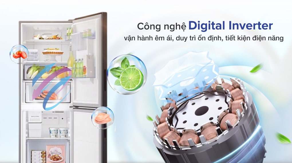 Tủ Lạnh Samsung Inverter 310 Lít RB30N4010S8/SV