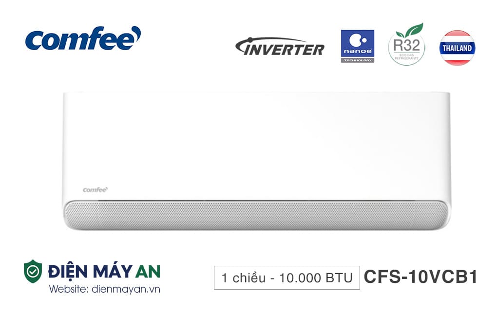 Điều Hoà Comfee Inverter 9.000 BTU 1 Chiều CFS-10VCB1